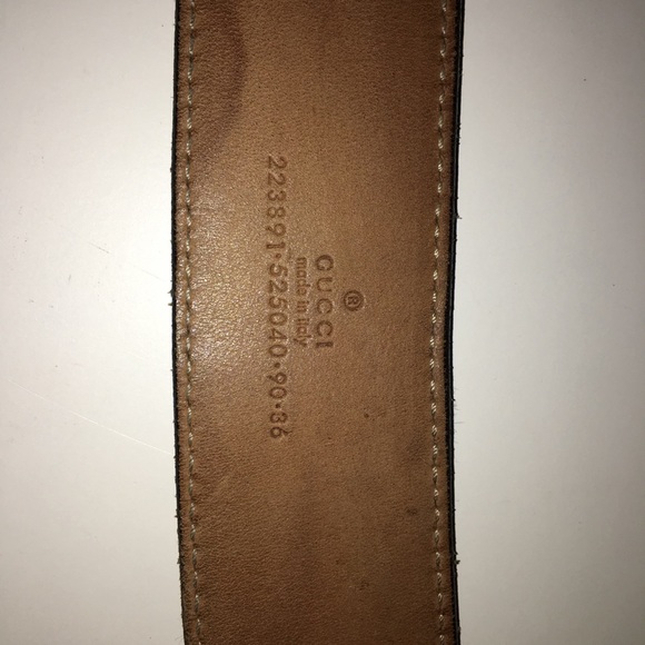 Gucci Men’s Belt in Black color. 100% authentic. - Picture 4 of 5